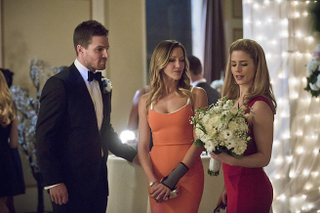 Illustration for article titled Arrow and Atom finally face off in promo pics of Suicidal Tendencies